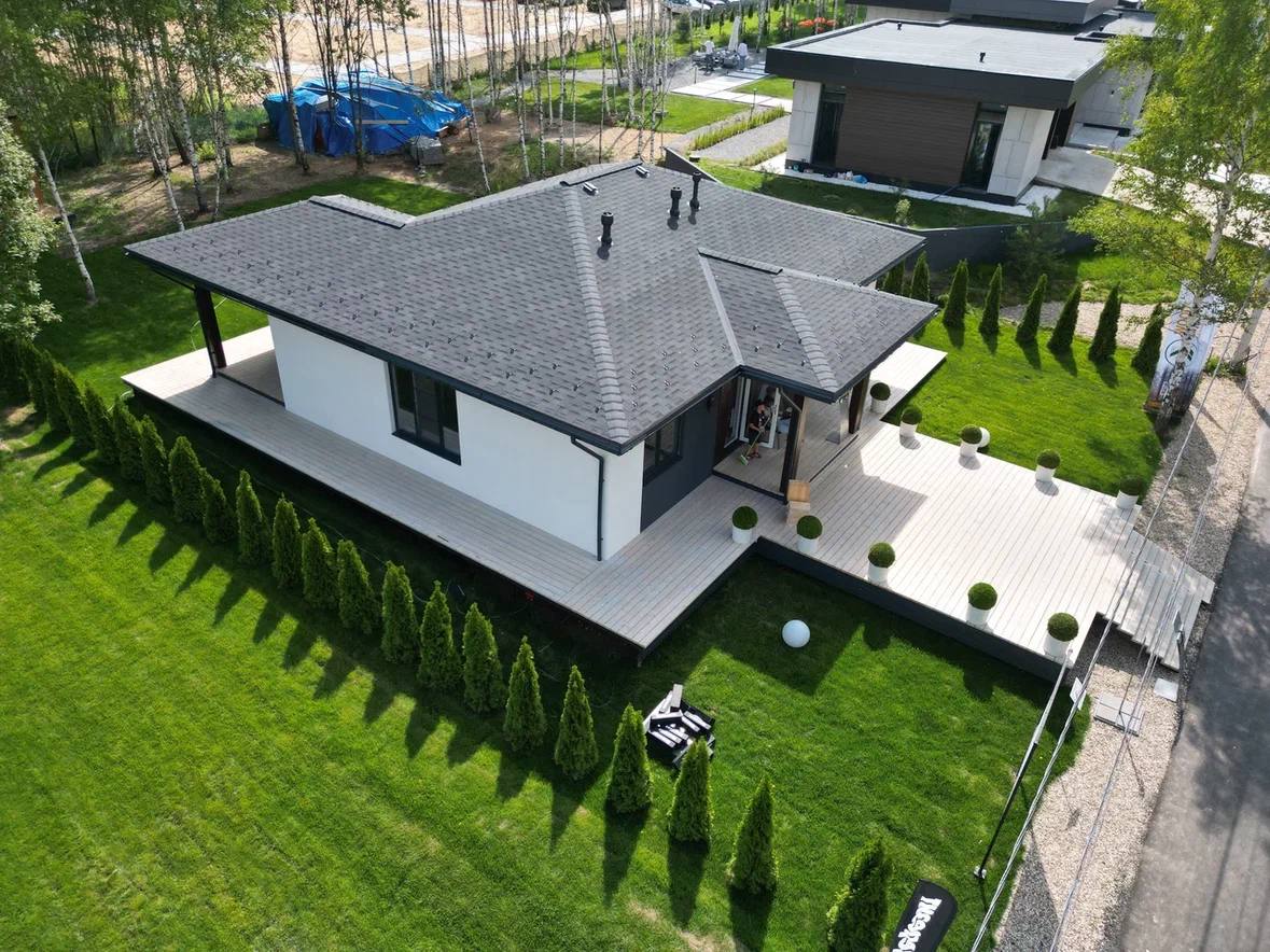 Дом на выставке OPEN VILLAGE 2024